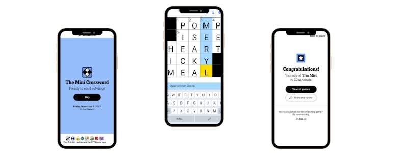 NYT Mini Crossword - March 15 Answer Key NYT Mini Crossword - March 15 Answer Key