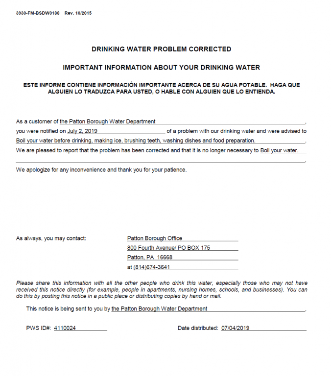 Ogeechee Road Residents Issued Boil Water Notice Ogeechee Road Residents Issued Boil Water Notice