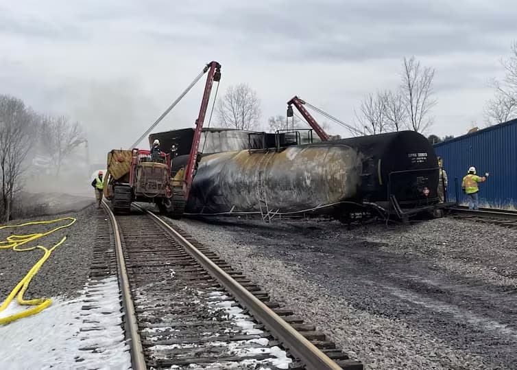 Ohio Train Derailment: Toxic Chemical Lingering In Buildings For Months Ohio Train Derailment: Toxic Chemical Lingering In Buildings For Months