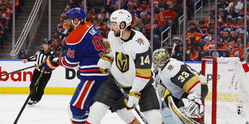 Oilers Defeat Golden Knights 3-2, But Vegas Secures Playoff Berth Oilers Defeat Golden Knights 3-2, But Vegas Secures Playoff Berth