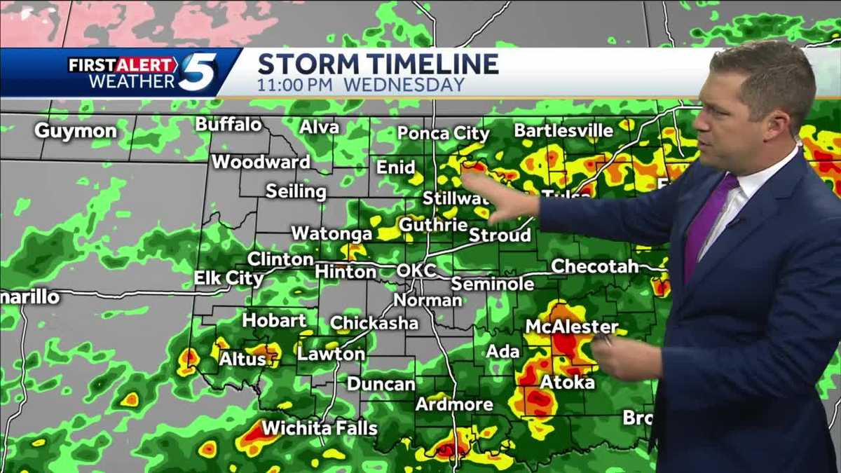 Oklahoma Severe Weather Timeline: Strong Wind Impacts Oklahoma Severe Weather Timeline: Strong Wind Impacts