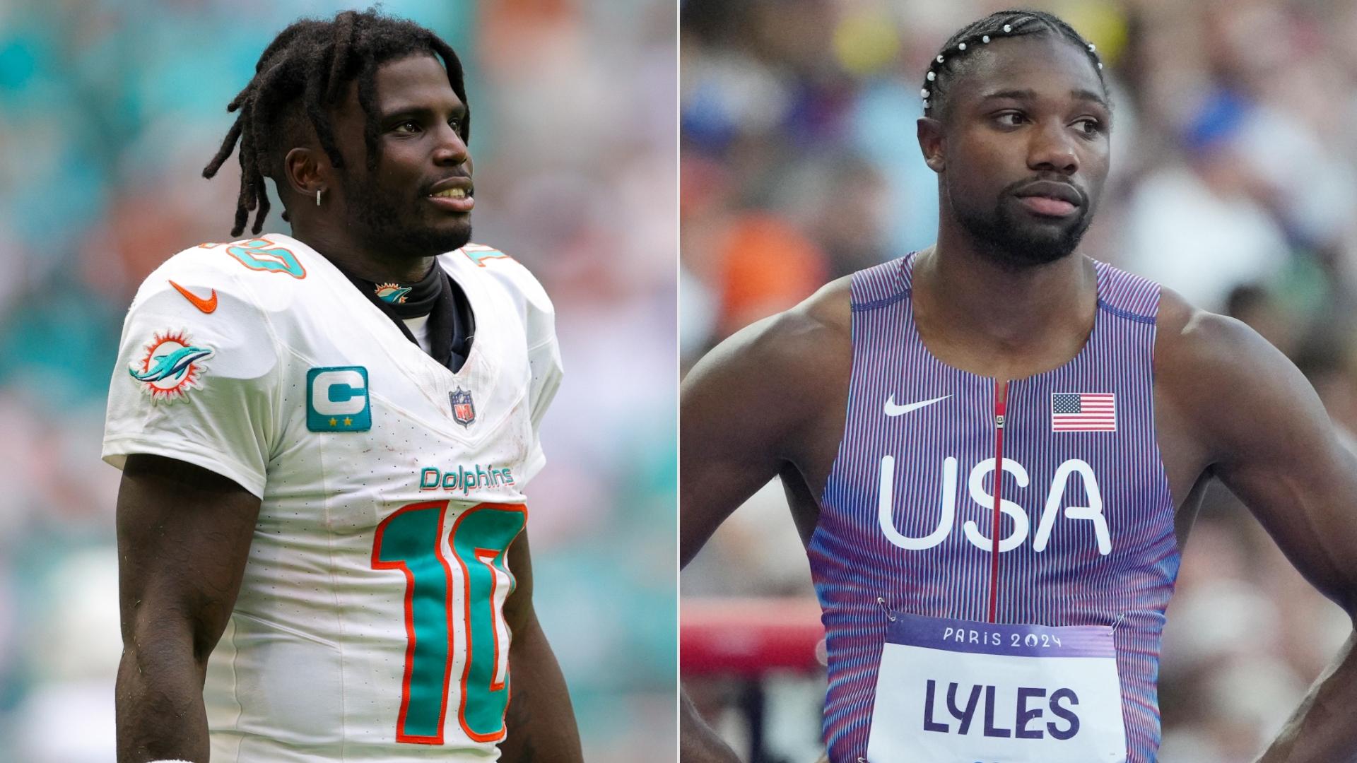 Olympic Champion Michael Johnson On The Tyreek Hill/Noah Lyles Debate Olympic Champion Michael Johnson On The Tyreek Hill/Noah Lyles Debate
