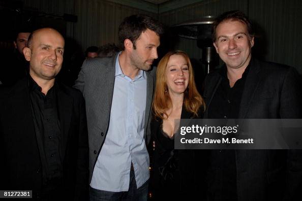 On-Set Look: Ben Affleck And Gillian Anderson's Intense Movie Shootout