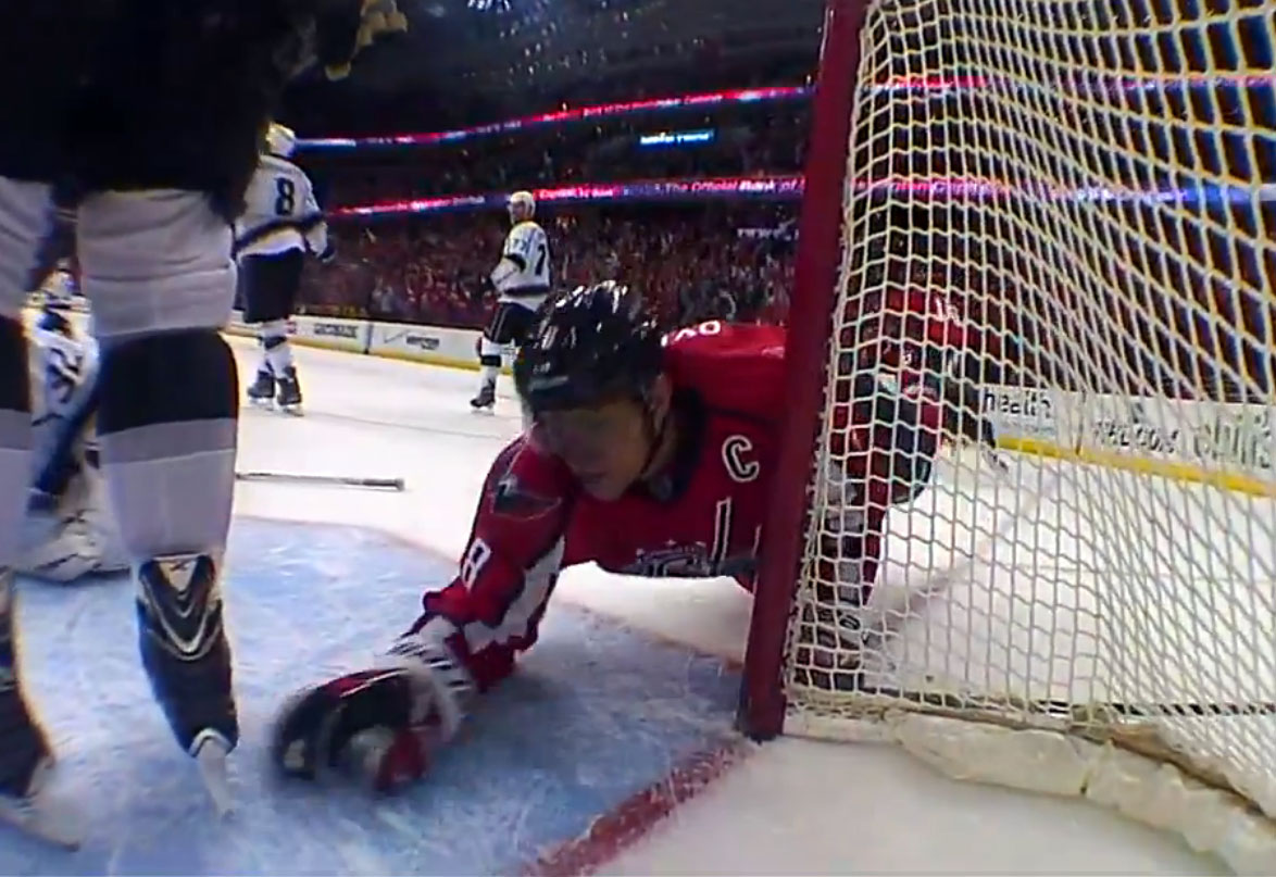 Ovechkin's First NHL Goal: Goaltender's Quest For A Signed Jersey Ovechkin's First NHL Goal: Goaltender's Quest For A Signed Jersey