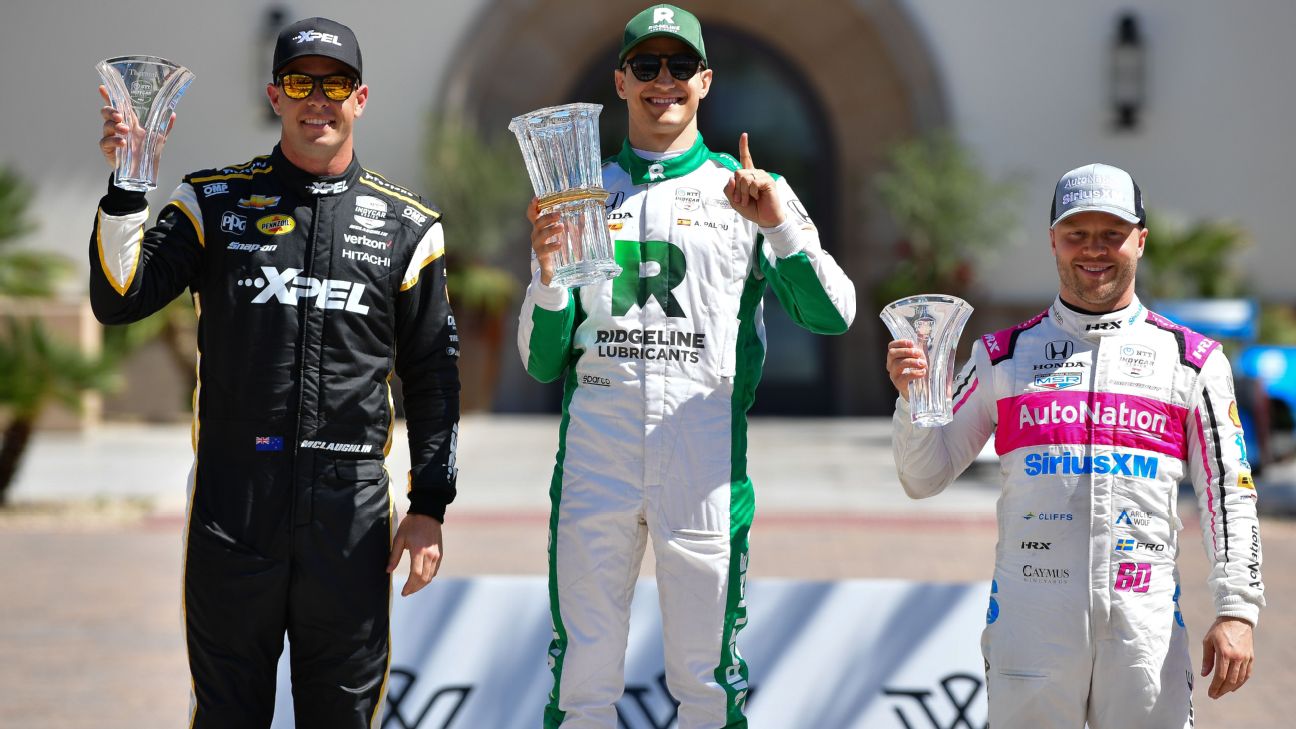 Palou Fastest In Thermal Club Pre-Race Warm-up, Dixon Close Behind Palou Fastest In Thermal Club Pre-Race Warm-up, Dixon Close Behind