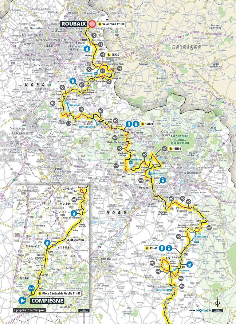 Paris-Roubaix 2025: Examining The Gravel Tech, Tyre Trends, And Mechanical Upgrades