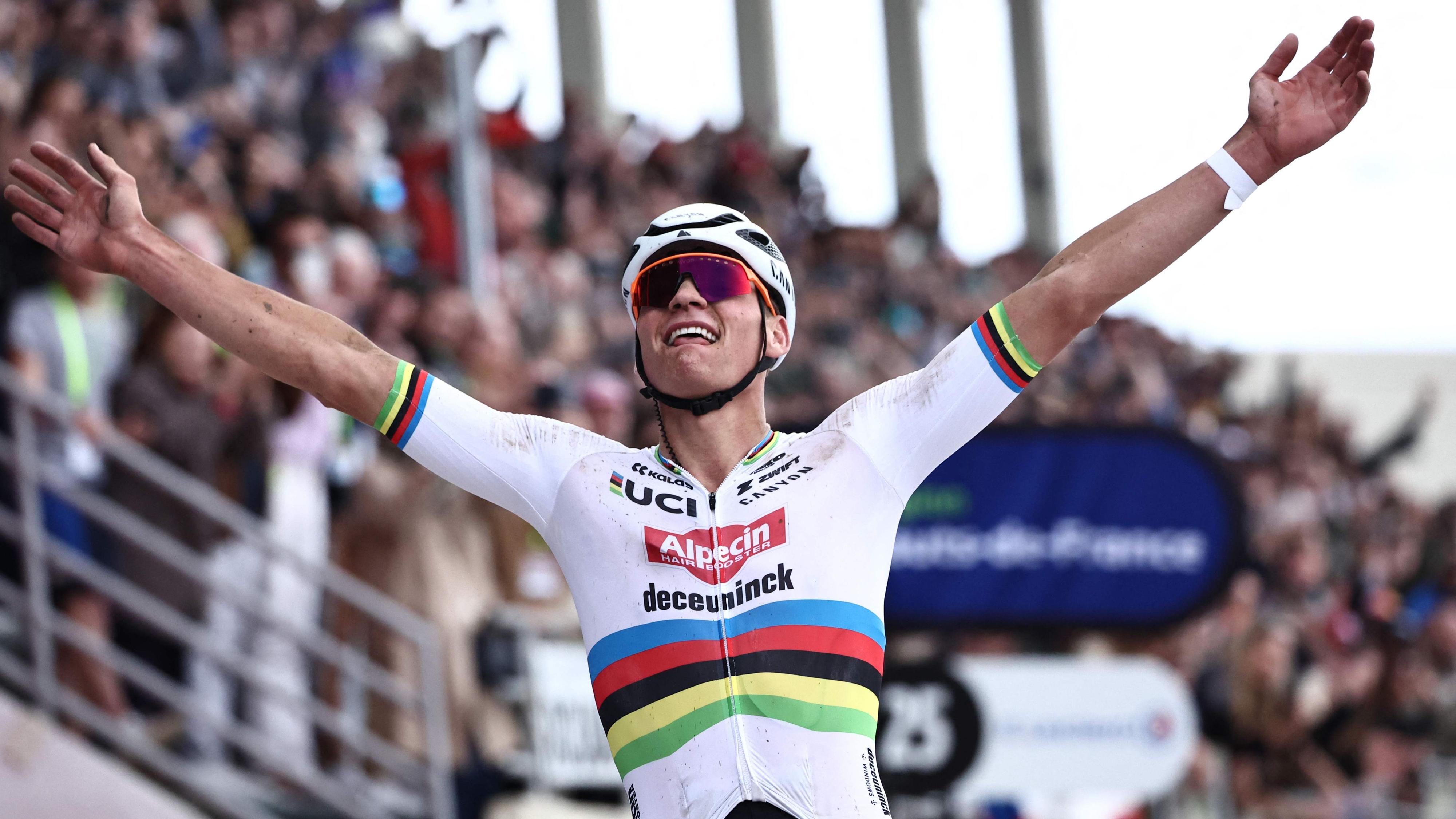 Paris-Roubaix: Bottle-Throwing Spectator Surrenders To Police After Van Der Poel Incident