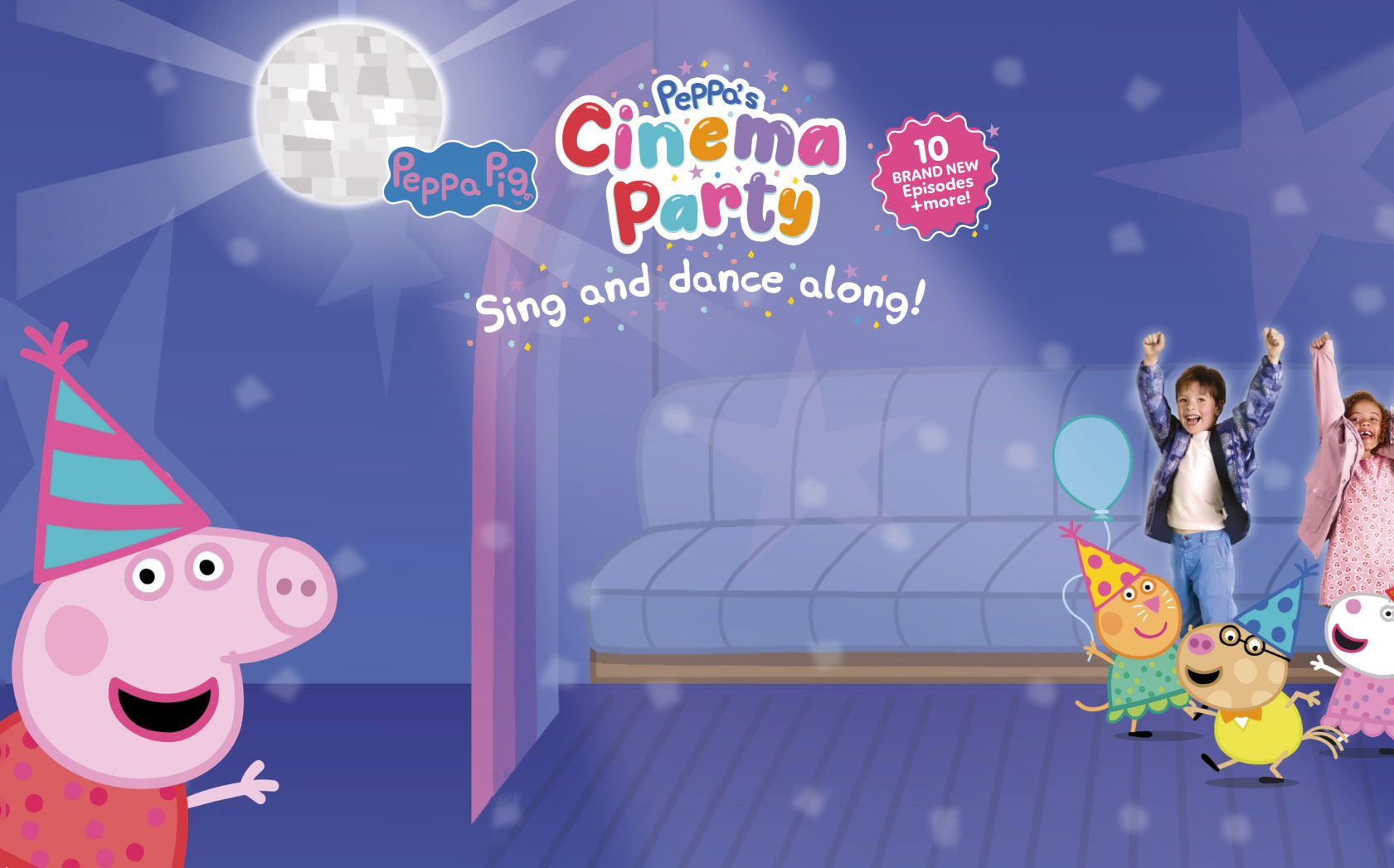 Peppa Pig's Cinema Event: 10 Episodes Featuring Baby This May Peppa Pig's Cinema Event: 10 Episodes Featuring Baby This May