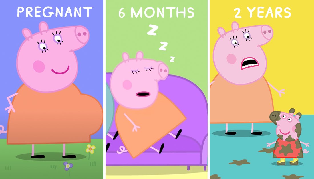 Peppa Pig's Mummy Pig Reveals The Gender Of Her New Baby Piglet Peppa Pig's Mummy Pig Reveals The Gender Of Her New Baby Piglet