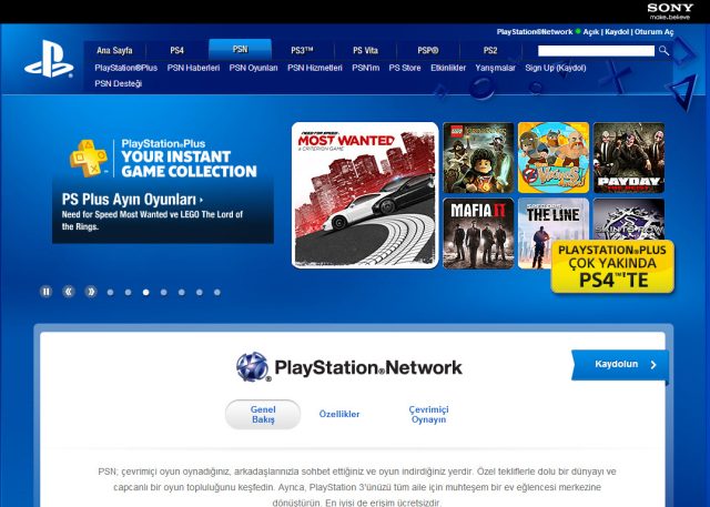 PlayStation Network Nedir Ve Nasıl Giriş Yapılır? PlayStation Network Nedir Ve Nasıl Giriş Yapılır?