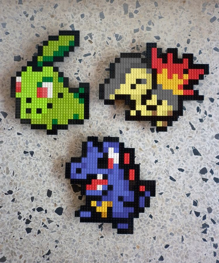 Pokemon Fan Creates LEGO Gen 3 Starters Pokemon Fan Creates LEGO Gen 3 Starters