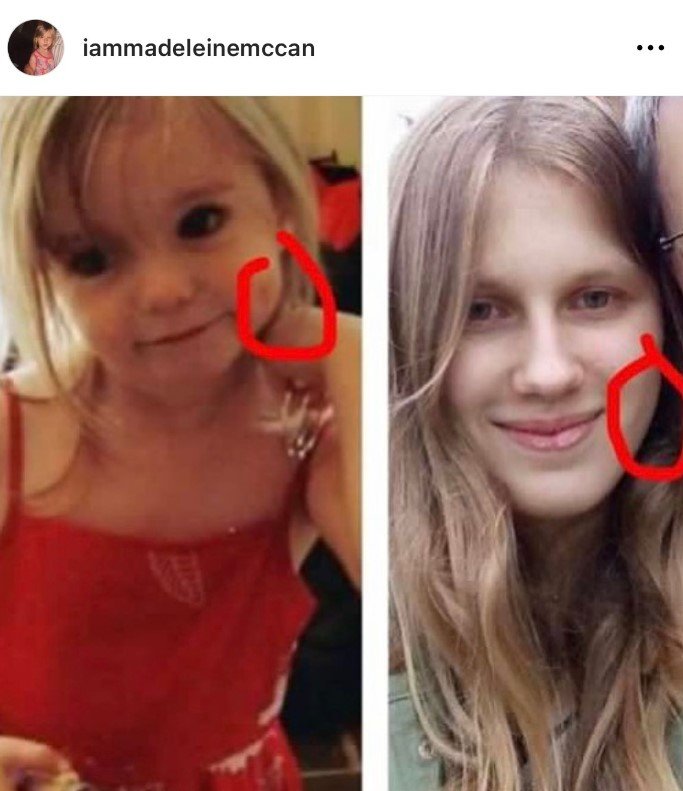 Polícia Detida Mulher Que Se Diz Madeleine McCann No Reino Unido Polícia Detida Mulher Que Se Diz Madeleine McCann No Reino Unido