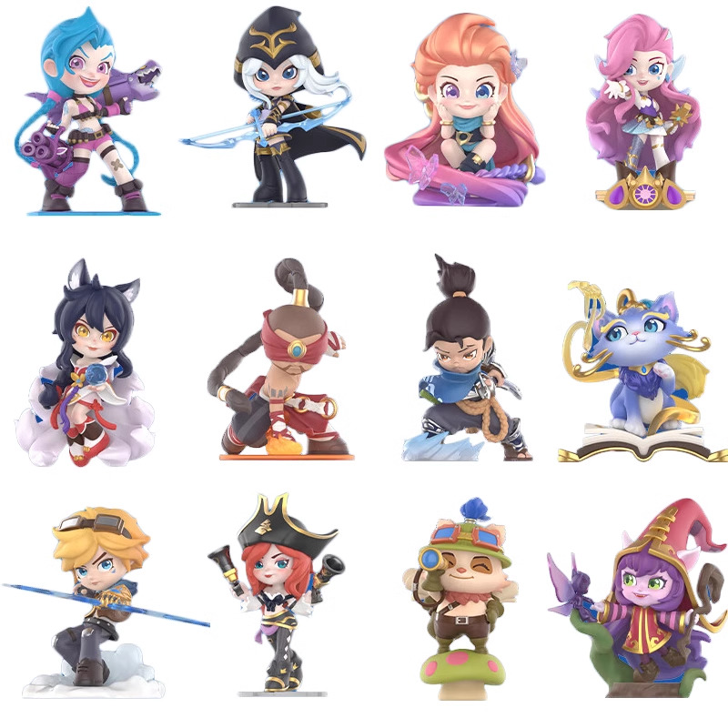 POP MART X Riot Games: Arcane League Of Legends Blind Box Collection Unveiled POP MART X Riot Games: Arcane League Of Legends Blind Box Collection Unveiled