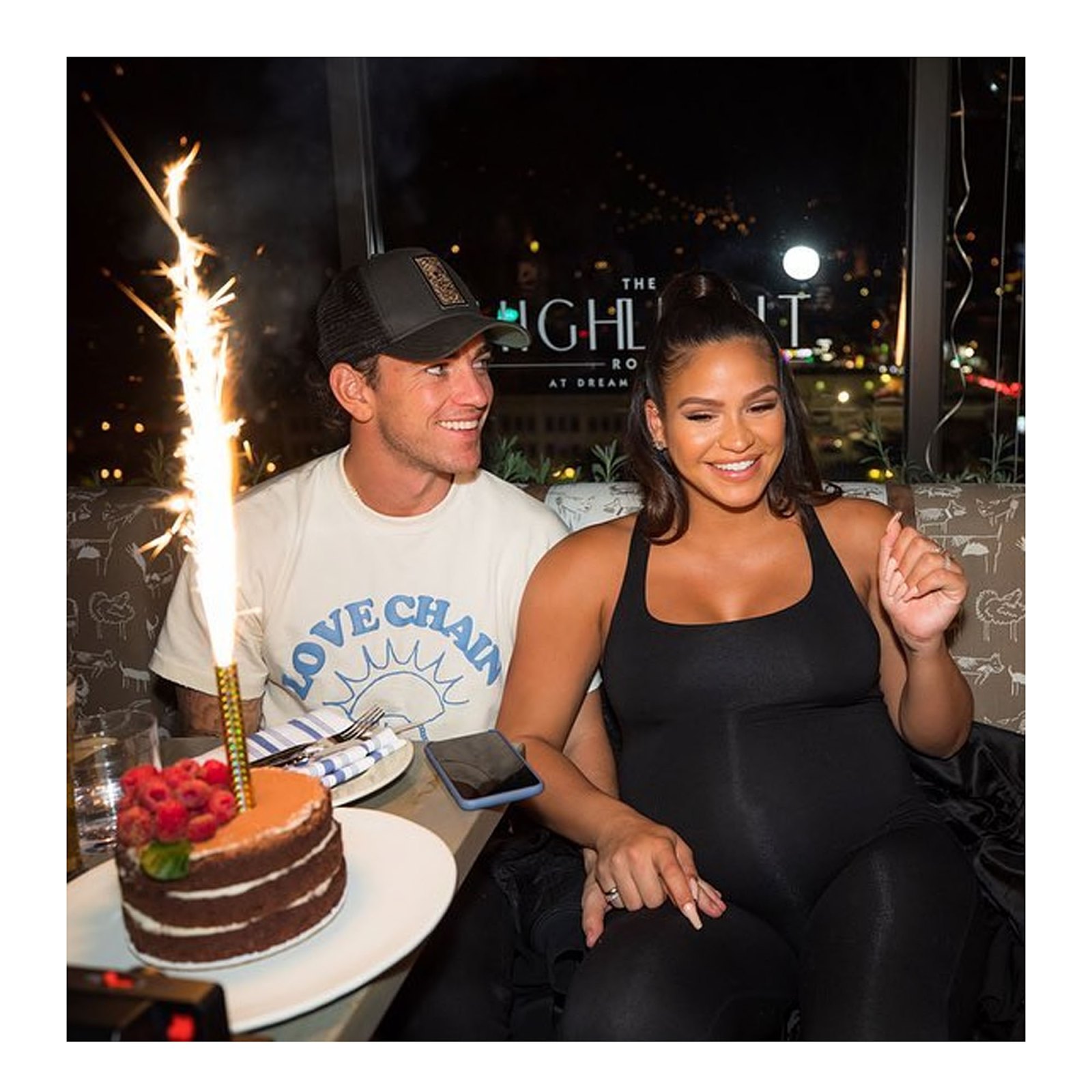 Pregnant Cassie And Husband Alex Fine Make Public Appearance At MobLand Premiere Pregnant Cassie And Husband Alex Fine Make Public Appearance At MobLand Premiere