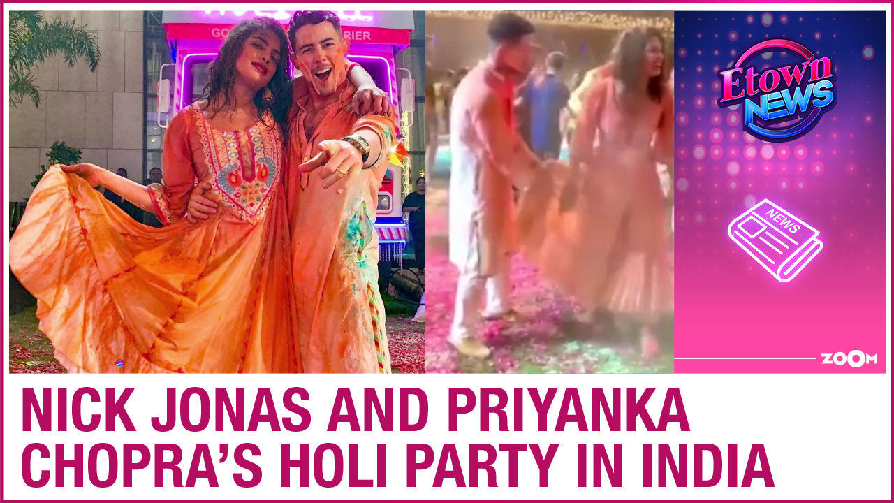 Priyanka Chopra & Nick Jonas' Holi: A Detailed Look At Their Celebrations Priyanka Chopra & Nick Jonas' Holi: A Detailed Look At Their Celebrations