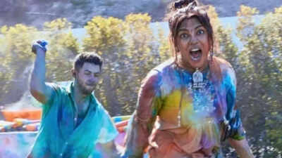 Priyanka Chopra And Nick Jonas' Holi Celebrations: A Festive Look Back Priyanka Chopra And Nick Jonas' Holi Celebrations: A Festive Look Back