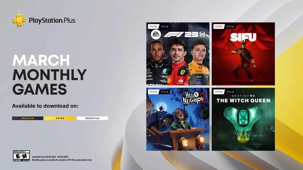 PS Plus Premium And Extra: Discover The March 2024 Games PS Plus Premium And Extra: Discover The March 2024 Games