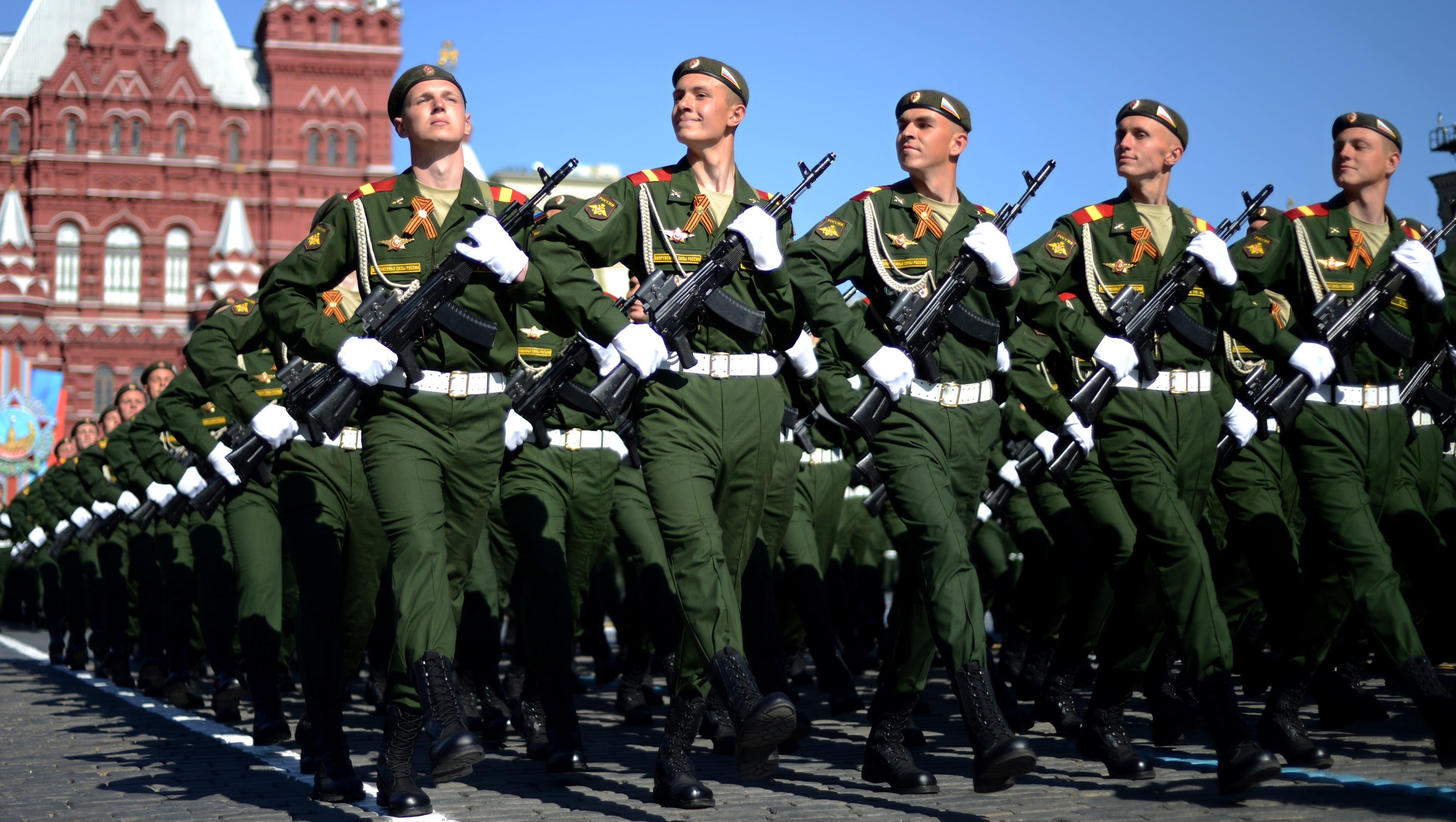 Putin's Victory Day Parade: A Show Of Russia's Military Might Putin's Victory Day Parade: A Show Of Russia's Military Might