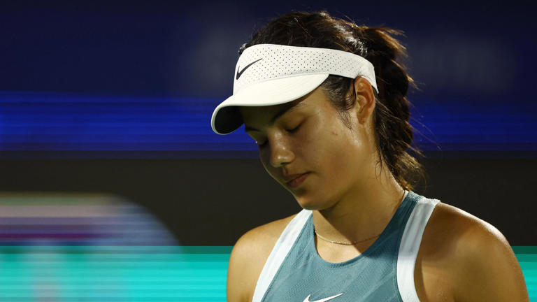 Raducanu Falls To Muchova In Dubai Tennis Championships Raducanu Falls To Muchova In Dubai Tennis Championships