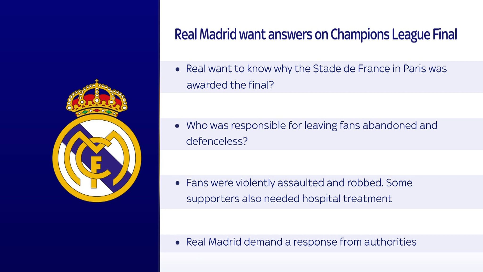 Real Madrid'deki Dört Yıldızın UEFA Tarafından Soruşturulması Real Madrid'deki Dört Yıldızın UEFA Tarafından Soruşturulması