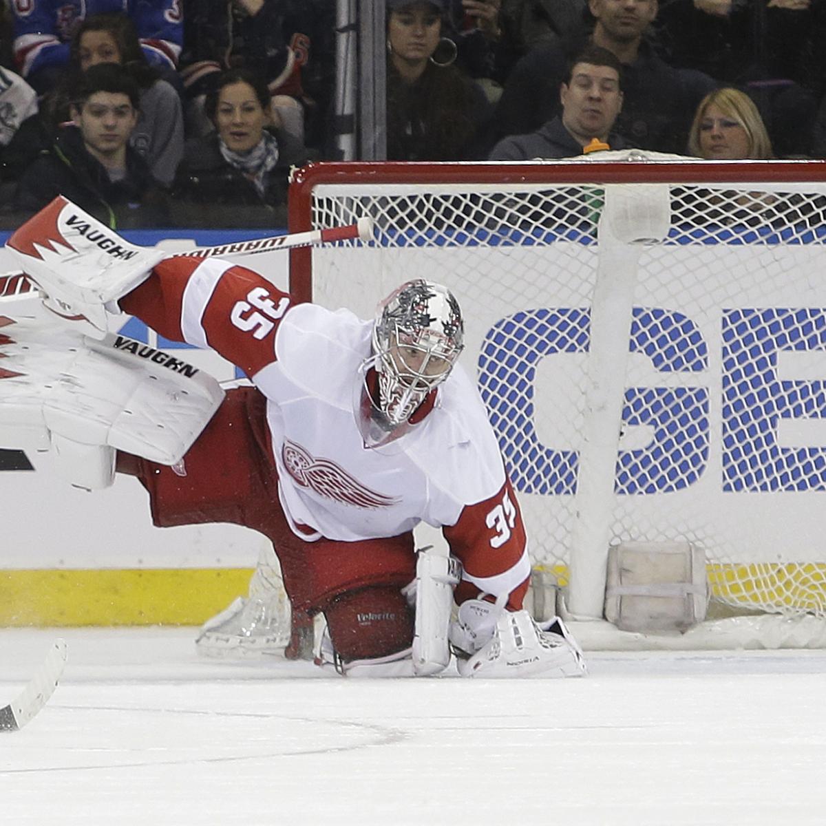Red Wings Suffer Setback In Vegas, Playoff Chances Diminish Red Wings Suffer Setback In Vegas, Playoff Chances Diminish