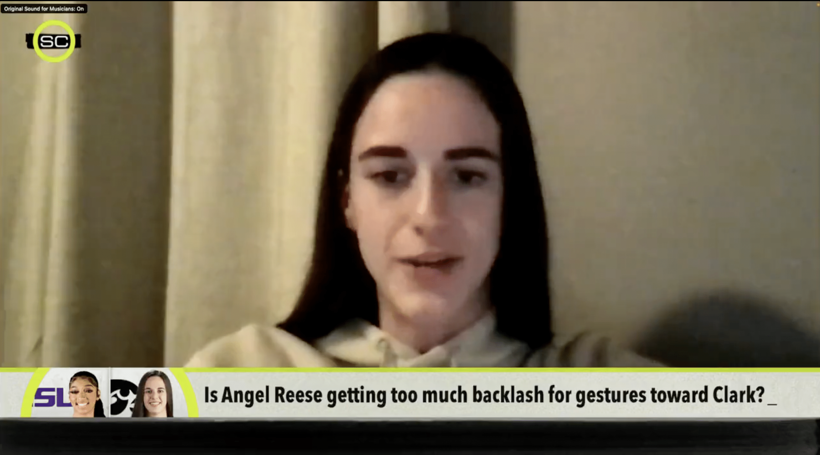Reese Shuts Down Inquiry Regarding Caitlin Clark Reese Shuts Down Inquiry Regarding Caitlin Clark