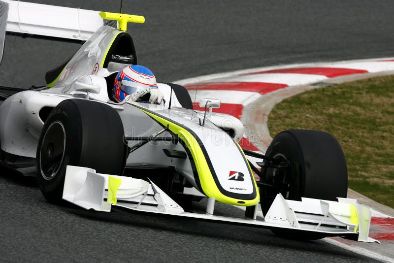 Reliving The Glory: Jenson Button And His 2009 Brawn Car Reliving The Glory: Jenson Button And His 2009 Brawn Car