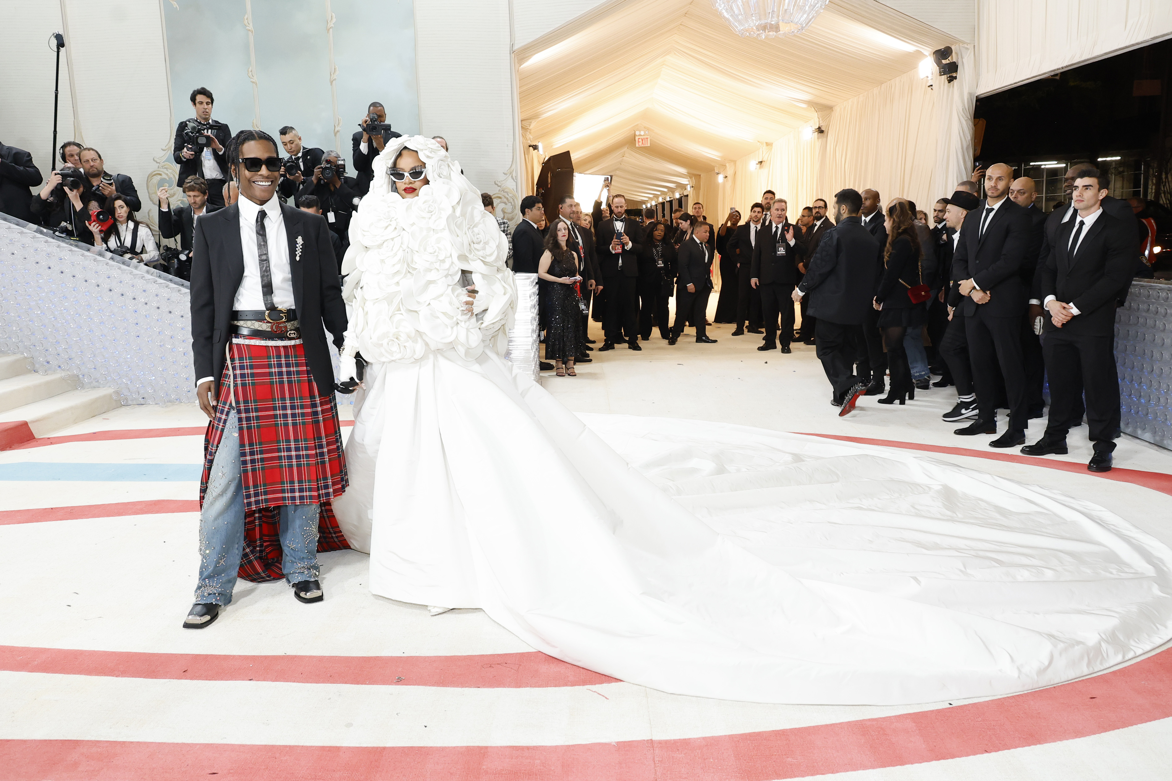 Rihanna Reveals Baby No. 3 At The Met Gala 2023 Rihanna Reveals Baby No. 3 At The Met Gala 2023