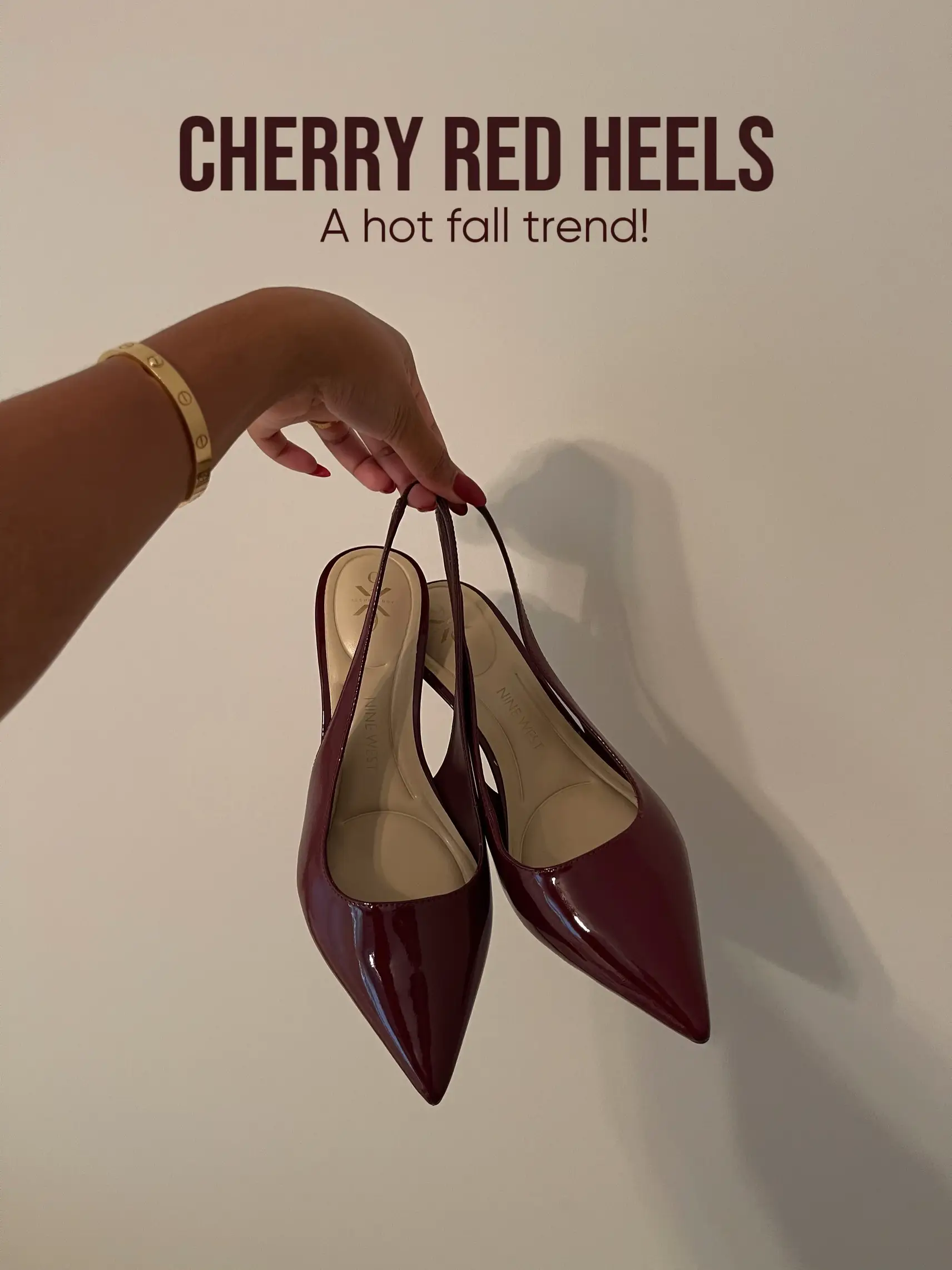 Rihanna's Cherry Red Heels And Giant Engagement Ring: A Cool Girl Moment Rihanna's Cherry Red Heels And Giant Engagement Ring: A Cool Girl Moment