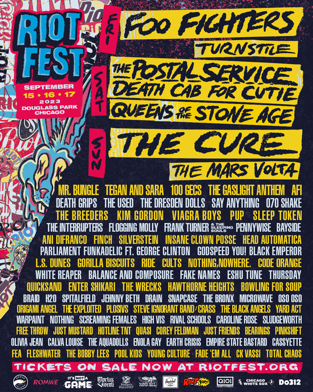 Riot Fest 2025: Full Lineup Announcement Includes Green Day & Weezer Riot Fest 2025: Full Lineup Announcement Includes Green Day & Weezer