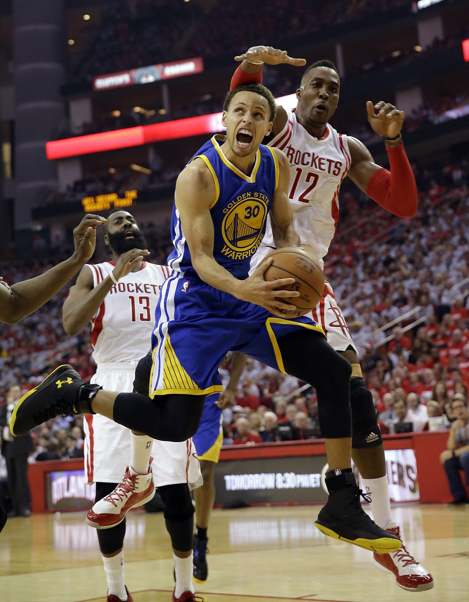 Rockets Fall To Warriors In Close Game, Trail 1-3 In Series Rockets Fall To Warriors In Close Game, Trail 1-3 In Series