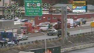 Route 581 Closed Following Box Truck Collision Route 581 Closed Following Box Truck Collision