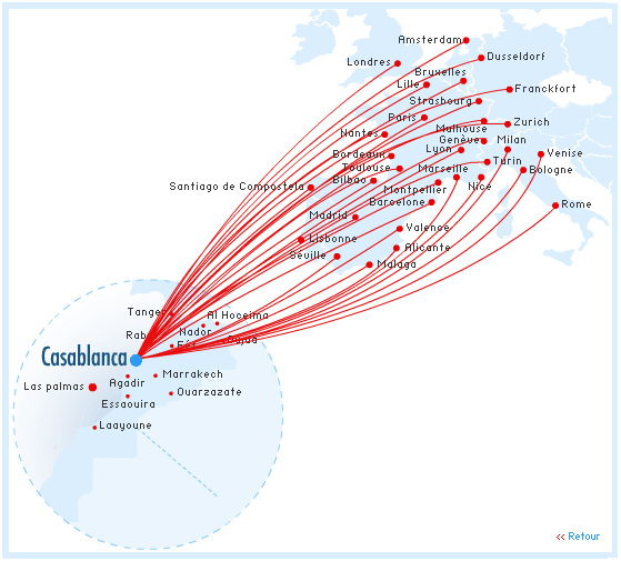Royal Air Maroc's New Route: Stansted To Casablanca Royal Air Maroc's New Route: Stansted To Casablanca