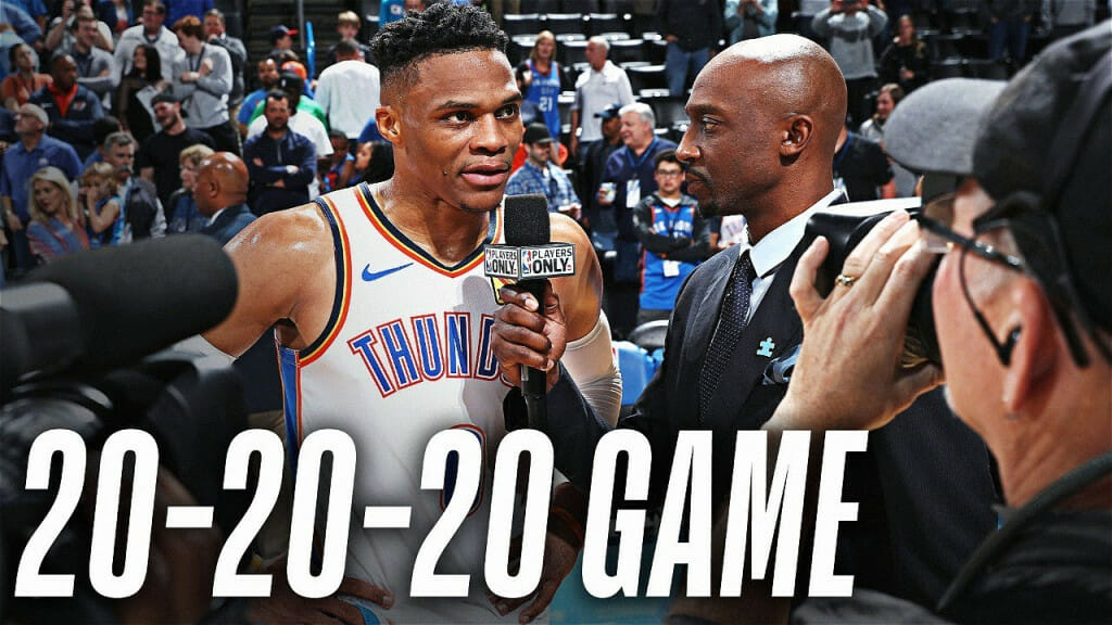 Russell Westbrook Makes NBA History Against The Nuggets Russell Westbrook Makes NBA History Against The Nuggets
