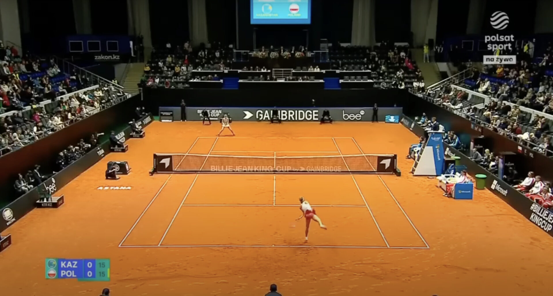 Rybakina's Victory Propels Kazakhstan Into Billie Jean King Cup Finals Rybakina's Victory Propels Kazakhstan Into Billie Jean King Cup Finals