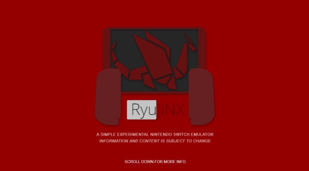 Ryujinx Switch Emulator Project Ceases After Nintendo Intervention Ryujinx Switch Emulator Project Ceases After Nintendo Intervention