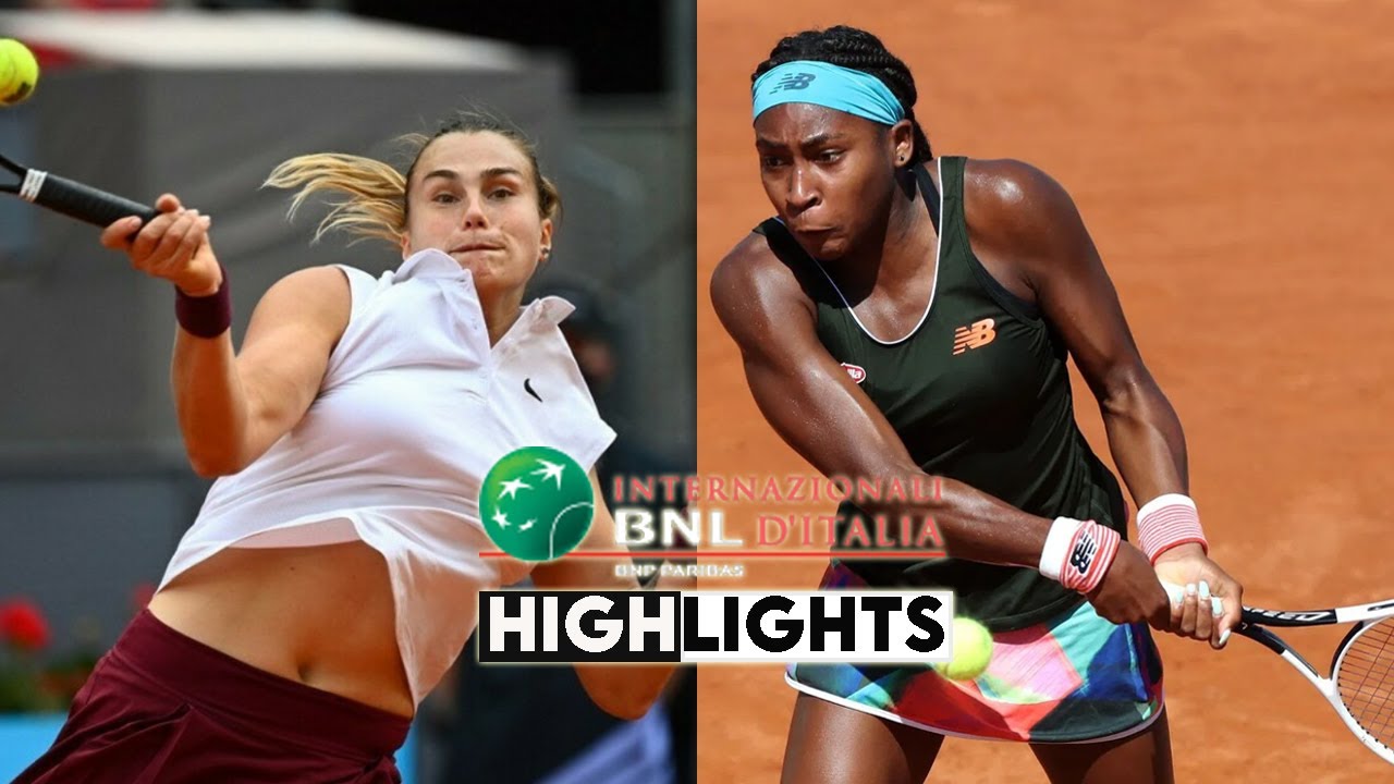 Sabalenka And Gauff Avoid Upsets, Cruise To Next Round In Rome Sabalenka And Gauff Avoid Upsets, Cruise To Next Round In Rome