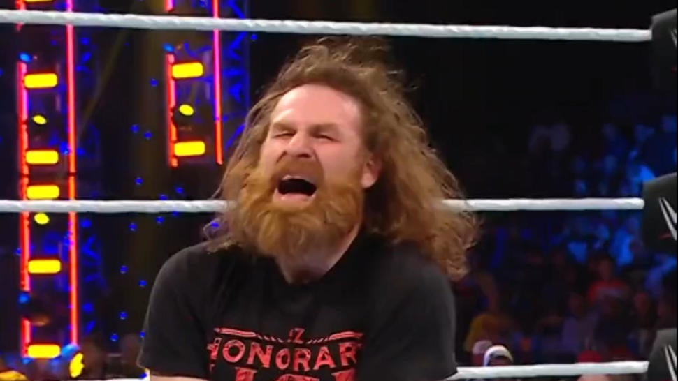 Sami Zayn Faces Off Against Rollins And Breakker On WWE Raw Sami Zayn Faces Off Against Rollins And Breakker On WWE Raw