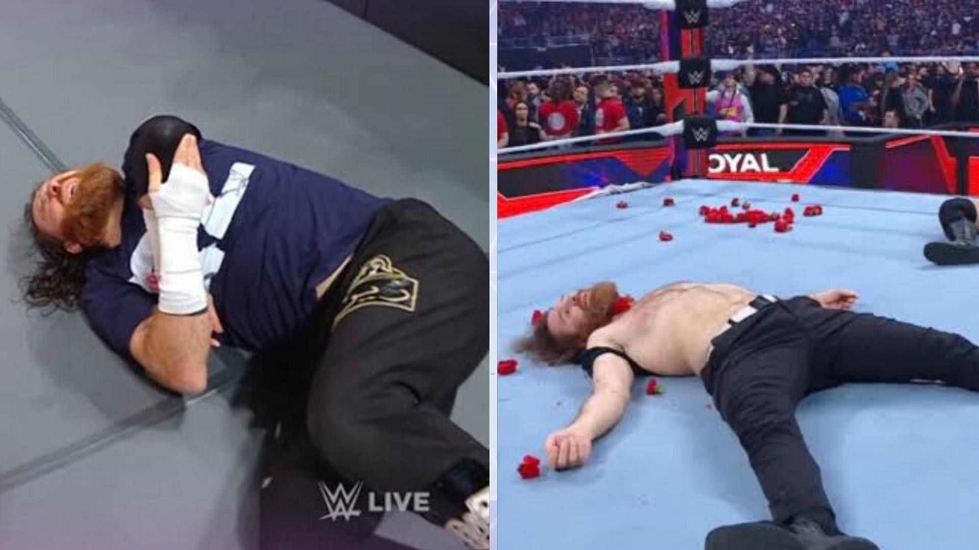 Sami Zayn Faces Rollins And Breakker's Aggression On WWE Raw Sami Zayn Faces Rollins And Breakker's Aggression On WWE Raw