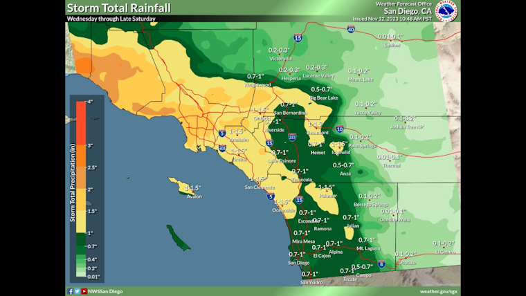 San Diego County Braces For Cool, Wet, And Windy Conditions San Diego County Braces For Cool, Wet, And Windy Conditions