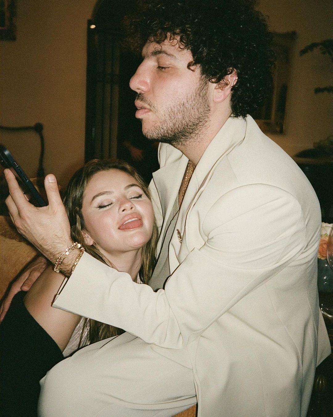 Selena Gomez's Accidental Reveal: A Glimpse Into Benny Blanco's Private Life Selena Gomez's Accidental Reveal: A Glimpse Into Benny Blanco's Private Life