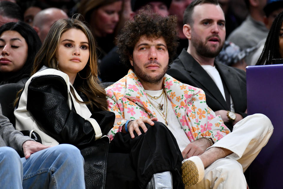 Selena Gomez's High-Waisted Suit: A Timeless Office Ensemble Selena Gomez's High-Waisted Suit: A Timeless Office Ensemble