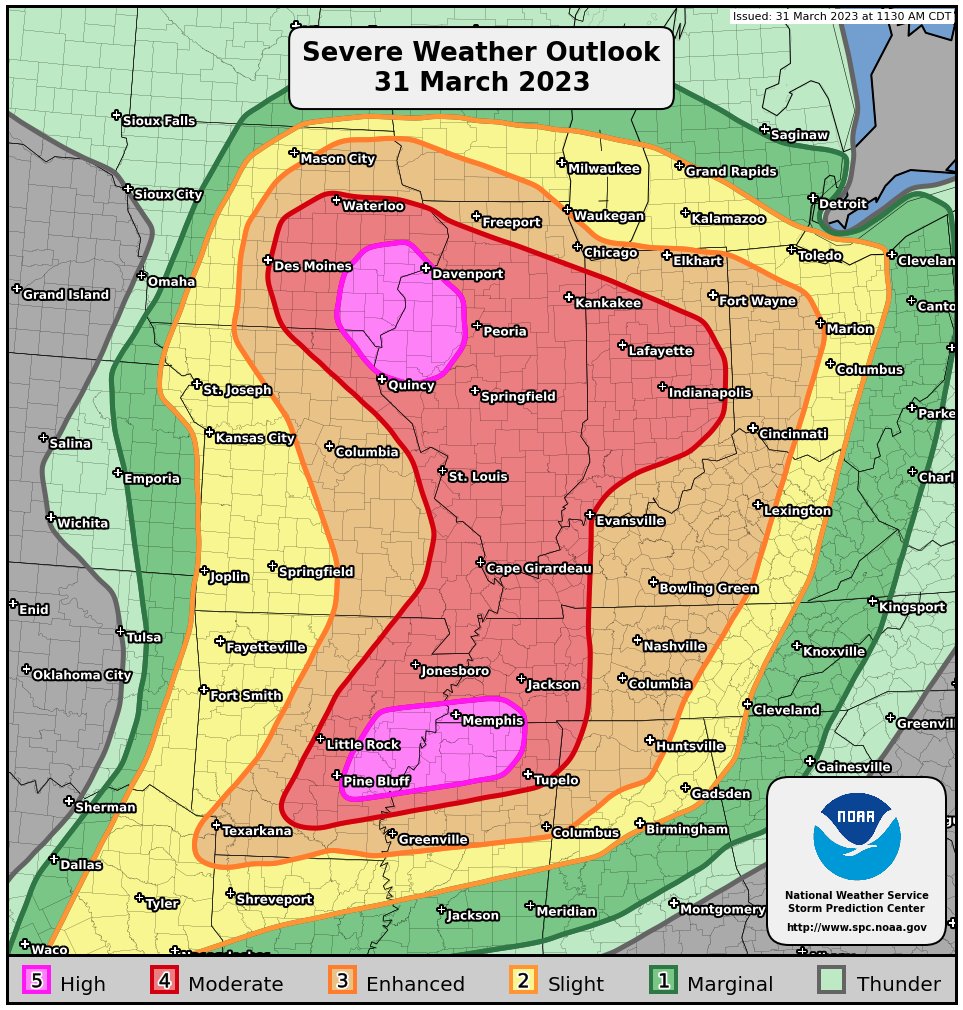 Severe Weather Outlook: Storm Chance Overnight, Monday Impact Severe Weather Outlook: Storm Chance Overnight, Monday Impact