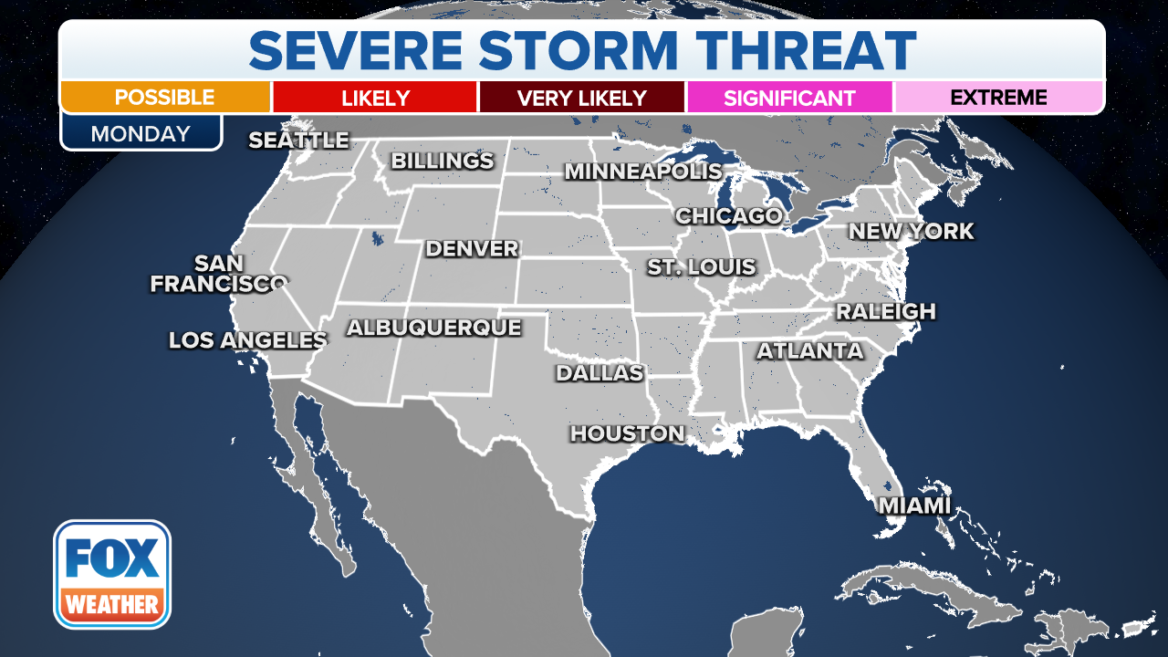 Severe Weather Outlook: Tulsa Faces Highest Risk After 2 AM Severe Weather Outlook: Tulsa Faces Highest Risk After 2 AM