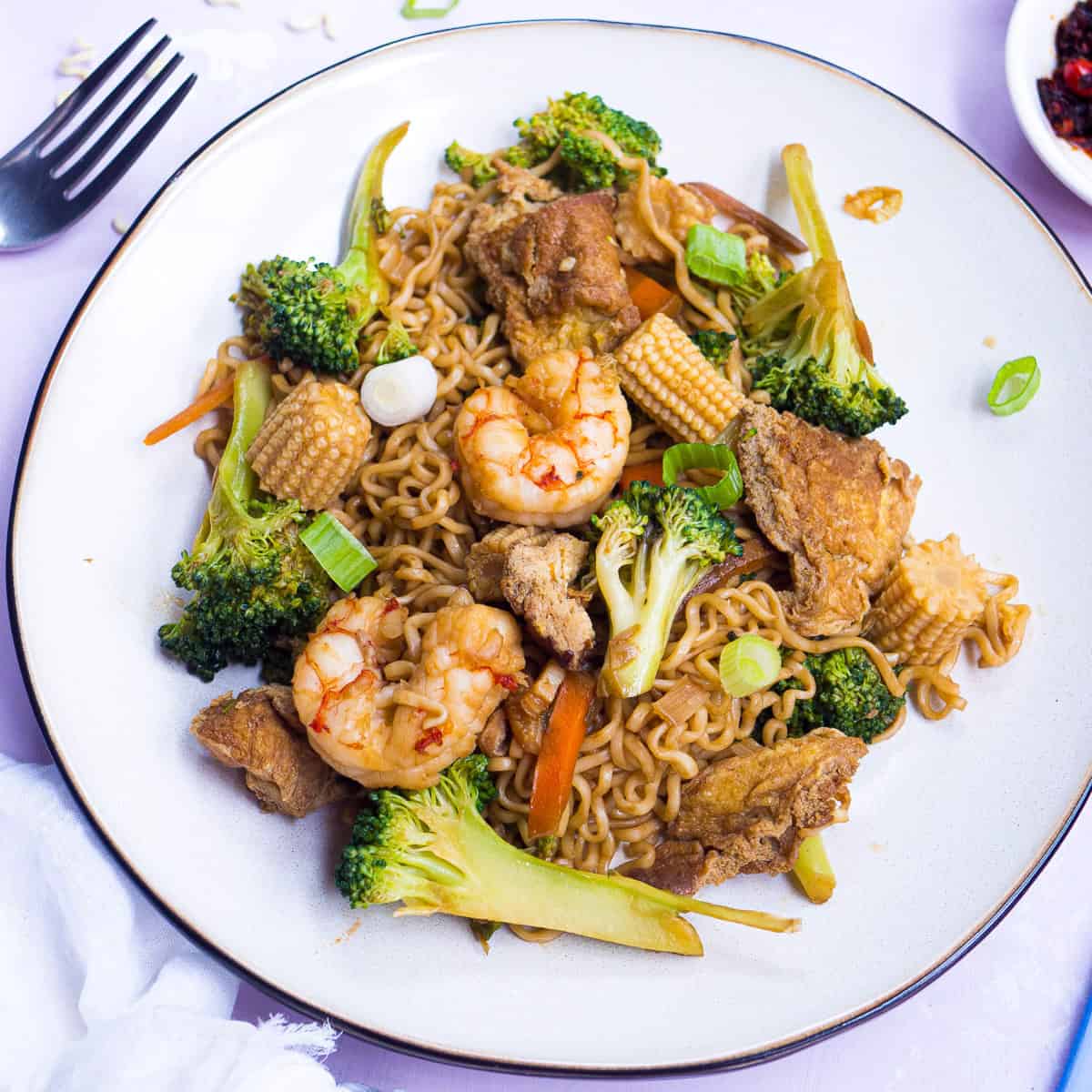 Shrimp Ramen Stir-Fry: A Flavor-Packed Asian-Inspired Dish Shrimp Ramen Stir-Fry: A Flavor-Packed Asian-Inspired Dish