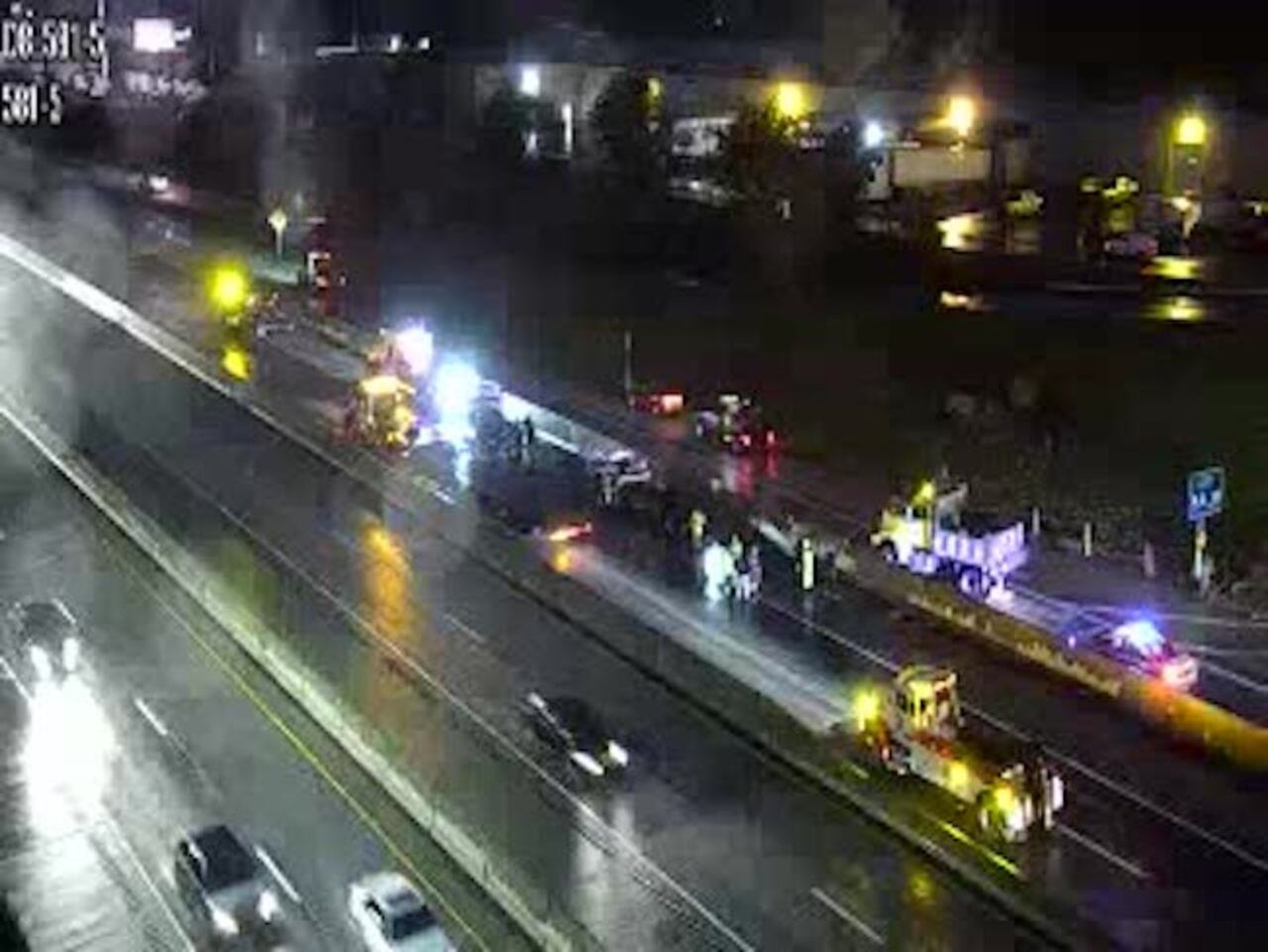 Significant Route 581 Delays After Box Truck Incident Significant Route 581 Delays After Box Truck Incident
