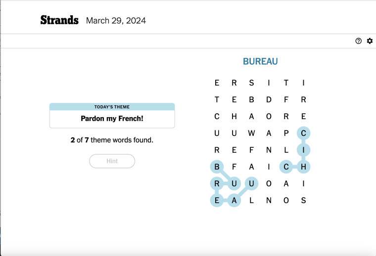 Solving The NYT Crossword: April 6, 2025 Strands Puzzle Solving The NYT Crossword: April 6, 2025 Strands Puzzle