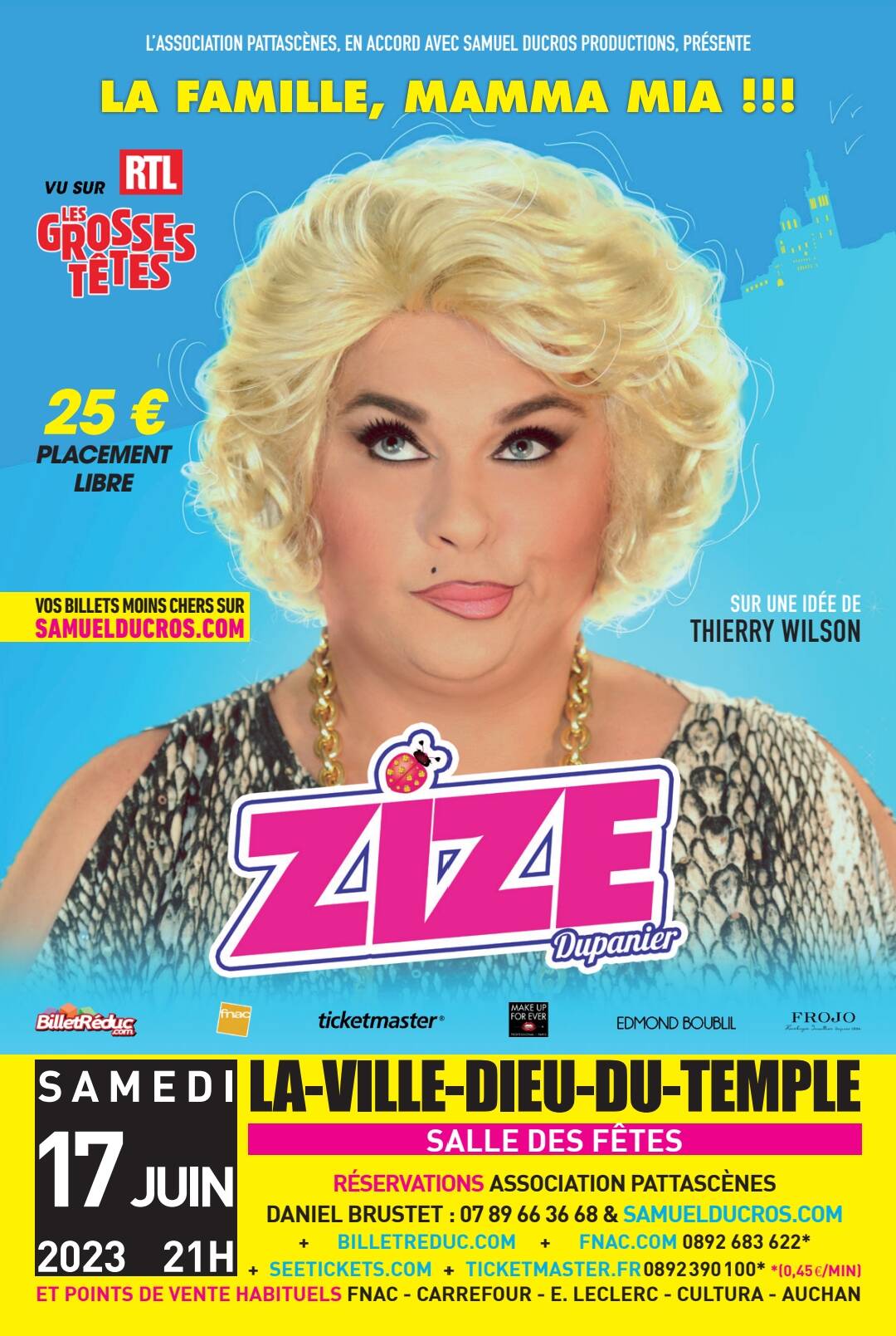 Spectacle Zize À Graveson : Humoriste Transformiste 100% Marseillaise Le 4 Avril Spectacle Zize À Graveson : Humoriste Transformiste 100% Marseillaise Le 4 Avril