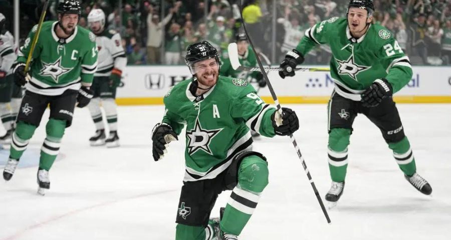 Stars Take 3-2 Series Lead With Johnston's Record-Setting Playoff Goal Stars Take 3-2 Series Lead With Johnston's Record-Setting Playoff Goal