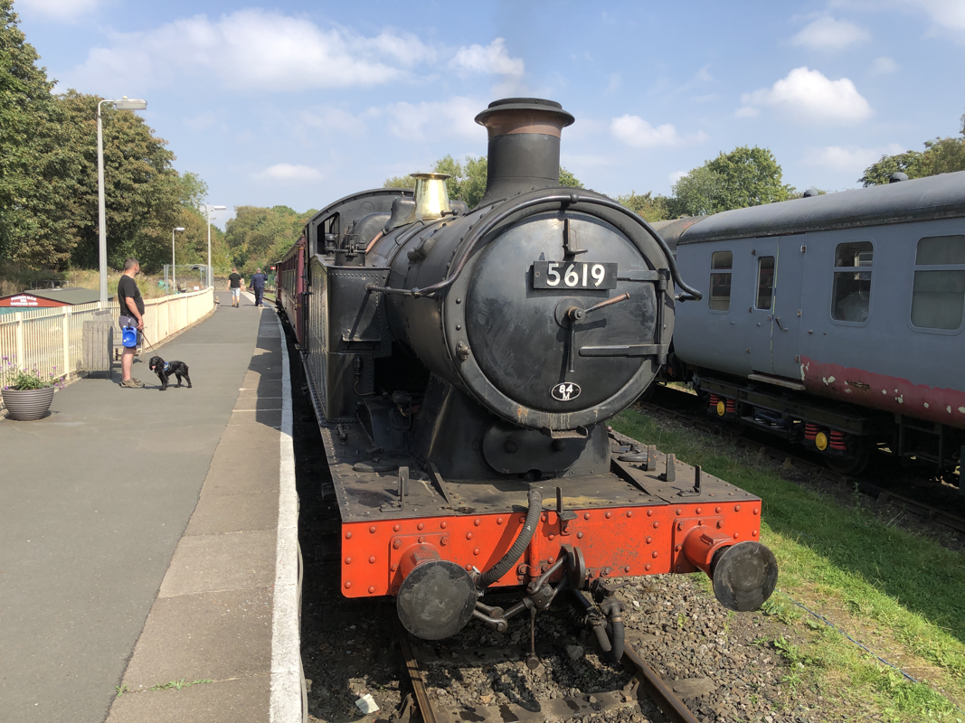 Station Platform Reopening At Telford Steam Railway Following Extensive Works Station Platform Reopening At Telford Steam Railway Following Extensive Works